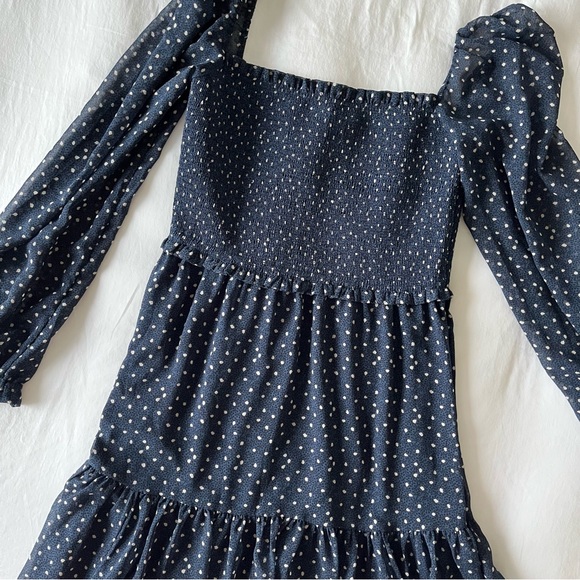 Wilfred Tempest Dress Navy Print - Picture 2 of 16